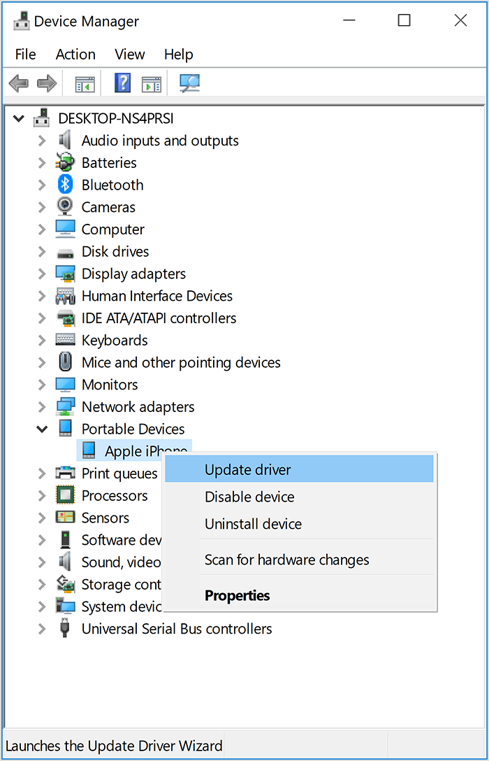 Update Device Drivers To Fix A Device Attached To The System Is Not Functioning