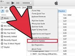 Atualize o iTunes para o mais recente para corrigir algumas músicas que não serão sincronizadas com o iPhone