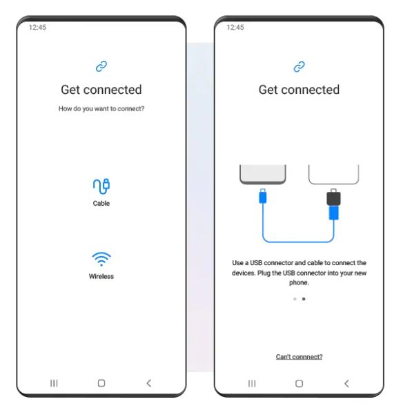 Do apps transfer with Smart Switch?