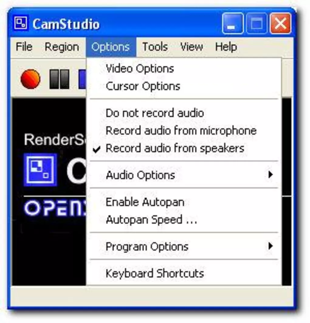 Alternative to Camtasia - CamStudio