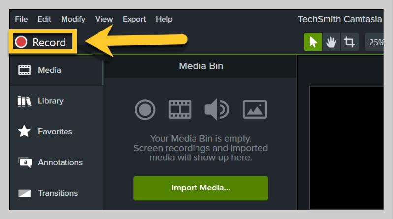 List of Free Screen Recorder for Mac: Camtasia