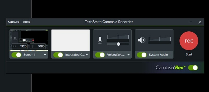 Camtasia Recorder för YouTubers