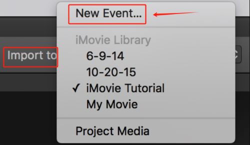 iMovie를 통해 Mac에서 수직 녹화
