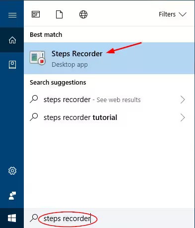 Access And Make Use Of Steps Recorder Windows