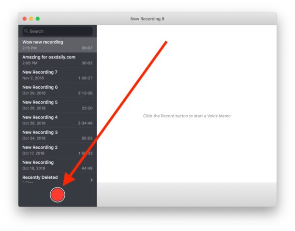 Voice Recorder Mac - Built-in App: Voice Memos