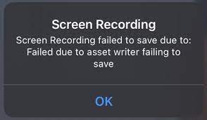 Screen record not working: Possible Causes