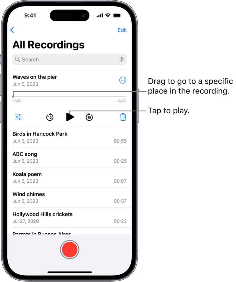 Record Audio on iPhone with Apple Voice Memo