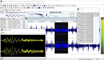 Software de gravação de música Wavosaur