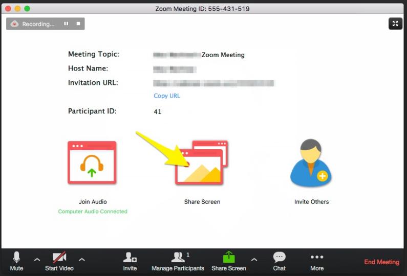 How to Record A Zoom Presentation as A Host
