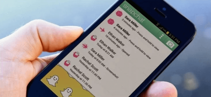 Snapchat 메시지를 영구적으로 삭제하는 방법