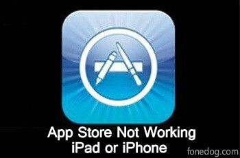 App Store não funciona