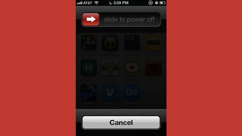 Calibrar el botón de inicio de Iphone