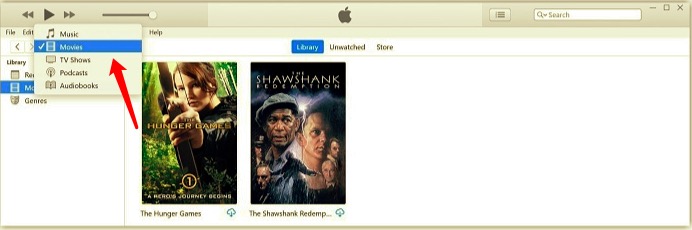 Play Movies on iTunes