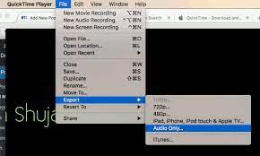 How to Extract Audio from MP4 Using Quick Time