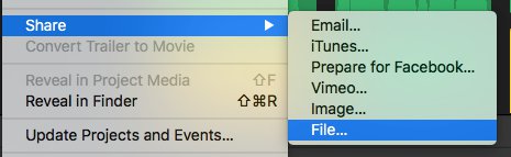 Como salvar o iMovie como MP4 em computadores Mac