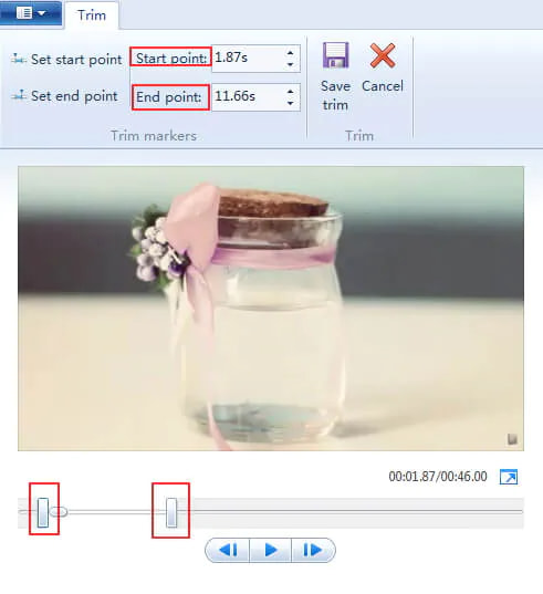 Windows Movie Maker: Hur man klipper video med hjälp av fliken Redigera
