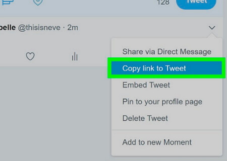 Copy Link To Tweet On Pc