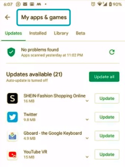 Install The Latest Update WhatsApp to fix
