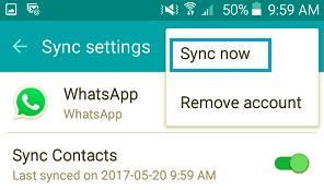 Reset WhatsApp Sync to Fix Contacts Not Showing Issues