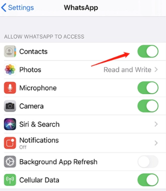 Allow All Permissions For WhatsApp to Fix WhatsApp Contacts Not Showing Names