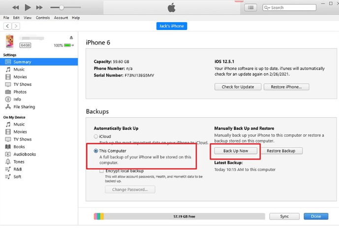 Corrigir iPad desativado: primeiro faça backup do seu iPhone