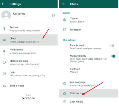 Retrieve Text Messages from Phone Using WhatsApp Backup