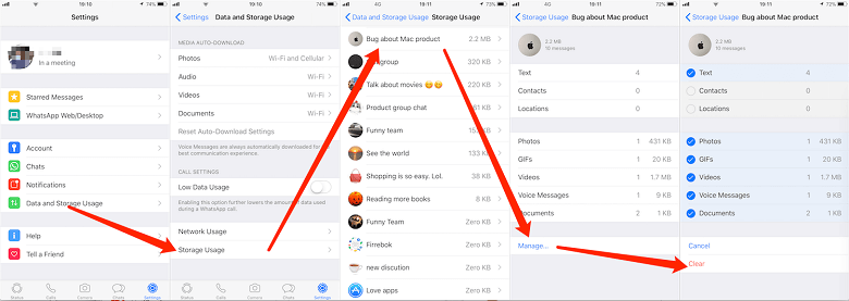 How to Delete WhatsApp Data on iPhone