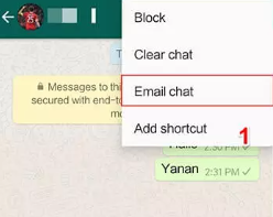 How to Backup WhatsApp Messages on iPhone Using Email?