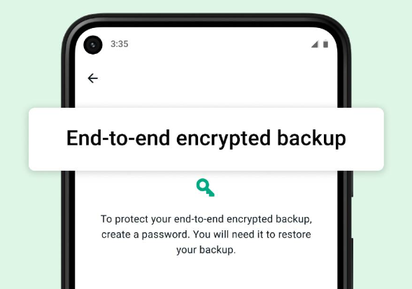Backup File with End-to-end Encryption