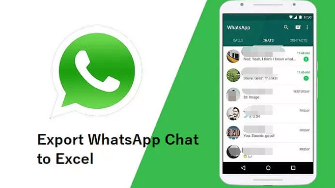 Como exportar o bate-papo do WhatsApp para o Excel