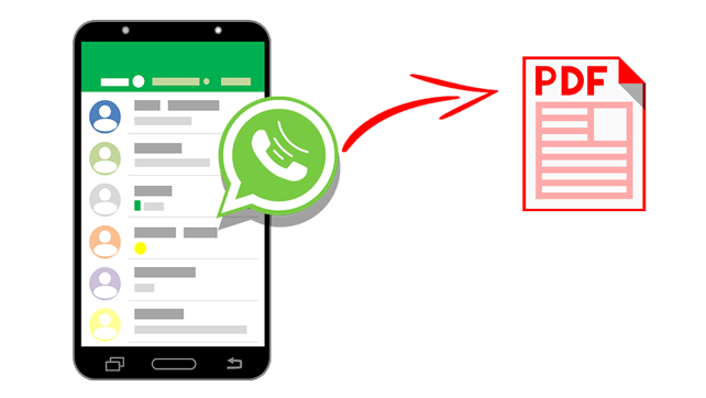 Hur man exporterar WhatsApp Chat till PDF