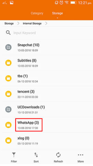 Excluir permanentemente as mensagens do WhatsApp do iPhone por meio do backup