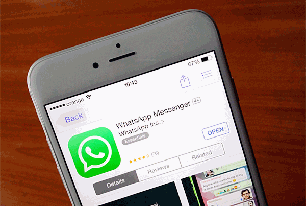 Atualizar Whatsapp no ​​Iphone