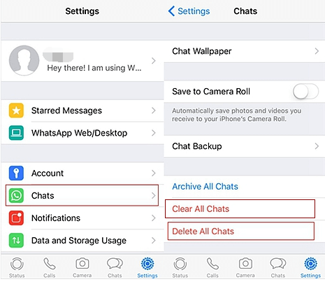 Hur man tar bort alla chattar i WhatsApp på iPhone