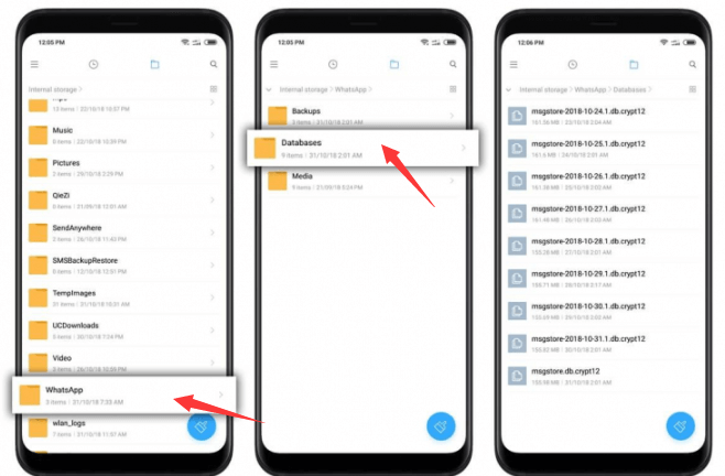 See Deleted Messages on WhatsApp through Database