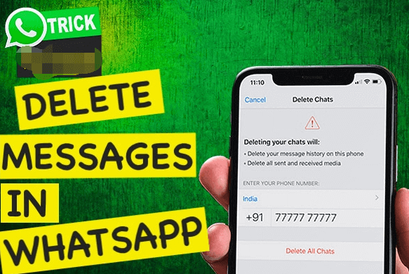 Delete WhatsApp Data on iPhone