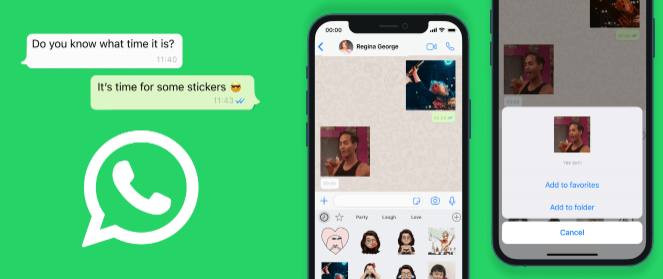 Hur man exporterar WhatsApp-klistermärken