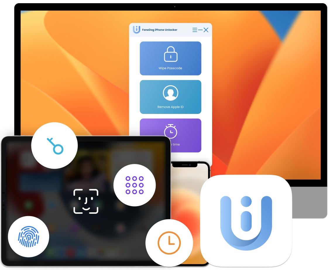 FoneDog iOS Unlocker 1.0.8 Mac 中文破解版 iOS密码解锁工具